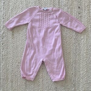 Nellapima knit pink onesie bodysuit, 3-6M